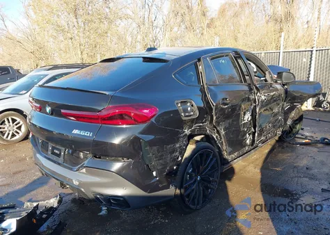 2025 BMW X6 M60I z USA, uszkodzony, nr VIN 5UX43EX03S9X25908